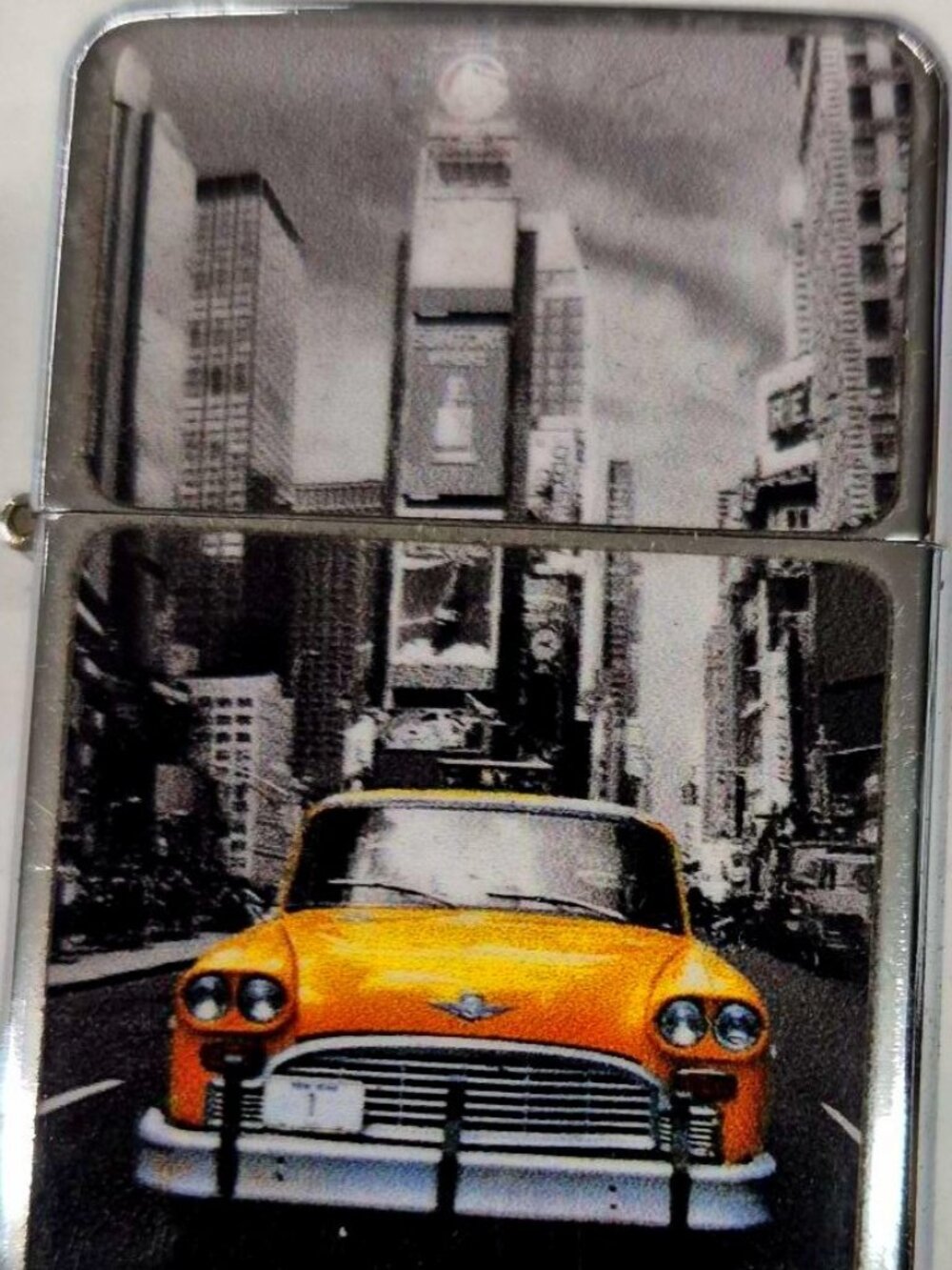 Cool NY Taxi Times Square Case Lighter